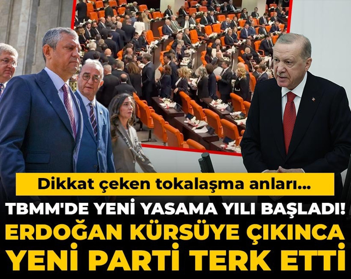 Son Dakika | TBMM'nin yeni yasama yılı başladı! Kurtulmuş açılışı süreç konuşması ile yaptı