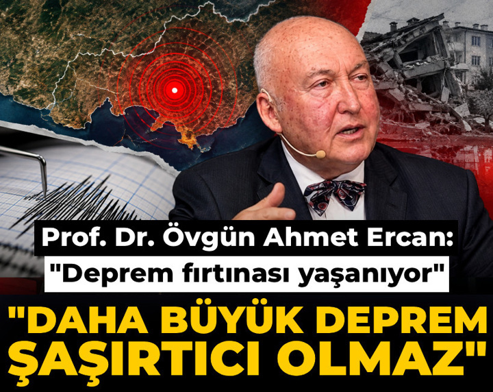 Ahmet Ercan Adana ve Osmaniye için 'deprem fırtınası yaşanıyor' dedi! "Daha büyük deprem şaşırtıcı olmaz"