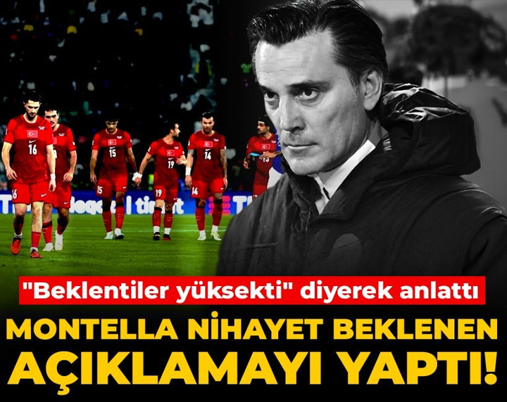 Montella nihayet beklenen açıklamayı yaptı! "Beklentiler yüksekti" diyerek anlattı