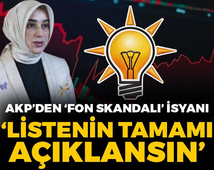 AKP'li Özlem Zengin'den 'fon skandalı' isyanı: Listenin tamamı açıklansın