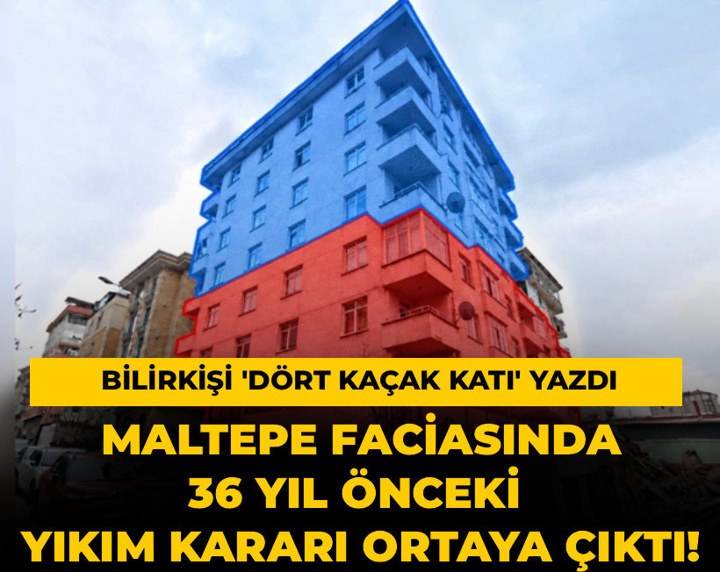 Son Dakika | Maltepe'de çöken bina için bilirkişi ön raporu çıktı