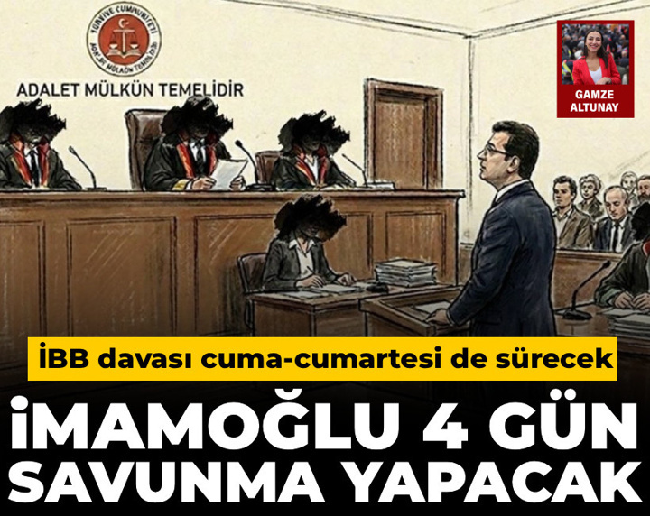 İBB davasında ikinci celsenin 33. günü: İmamoğlu 4 gün savunma yapacak