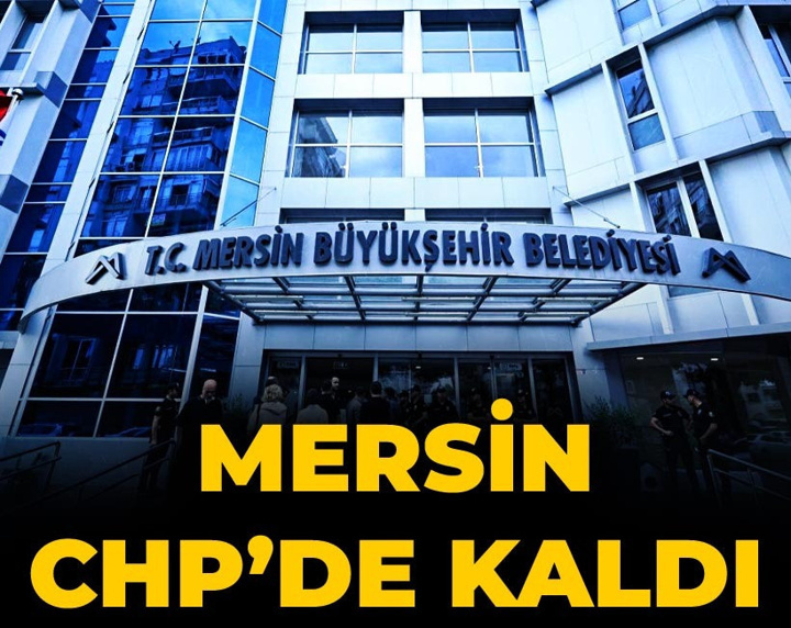 Mersin'de başkanvekili seçimleri: CHP'nin adayı kazandı
