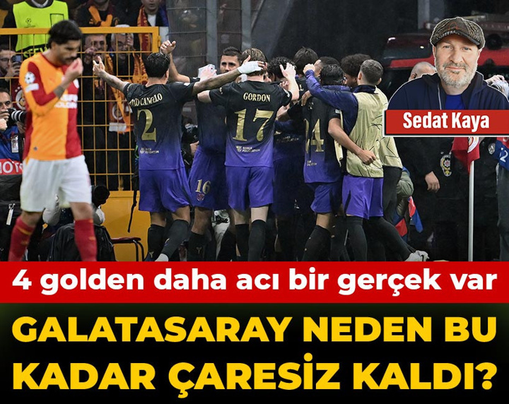 Barcelona'nın 4 golünden daha acı bir gerçek var: Galatasaray neden bu kadar çaresiz kaldı