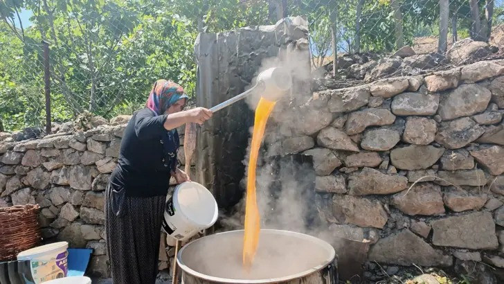 Bingöl’de köylülerin mesaisi başladı! 5 gün dinlendirip satıyorlar - Resim : 1