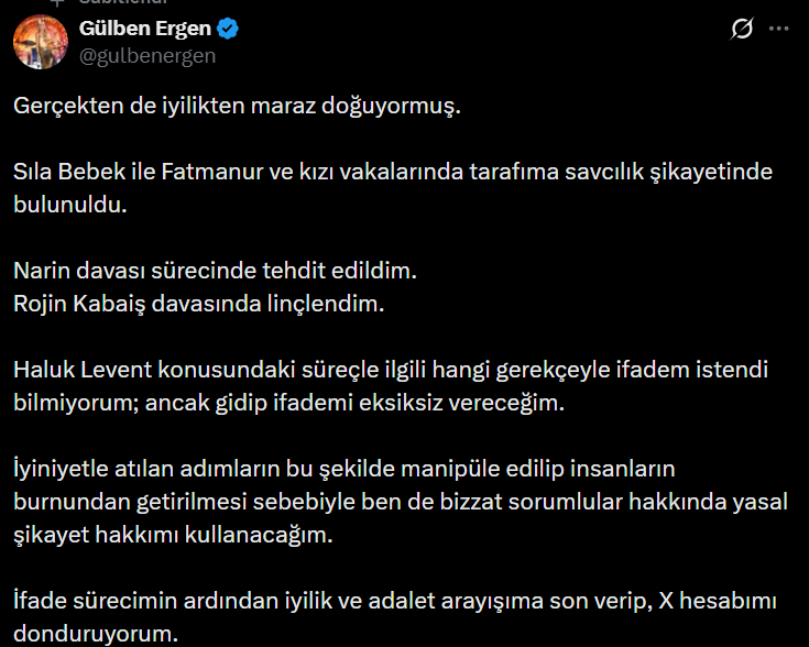 Gülben Ergen'den sosyal medya hesabı için karar! Nedenini açıkladı - Resim : 2