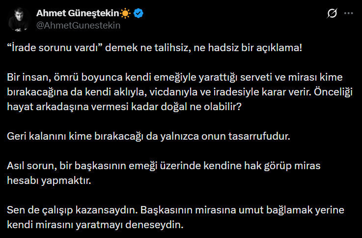 Ahmet Güneştekin'den Kadir İnanır'ın yeğenine sert tepki: Hadsiz! - Resim : 2