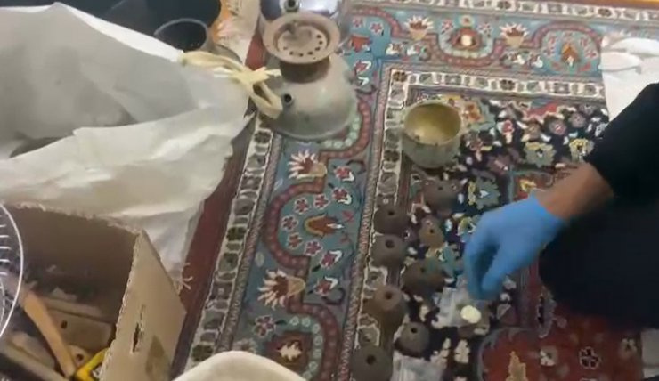 Otomobilinde ve Evinde Tarihi Eserler Ele Geçirildi