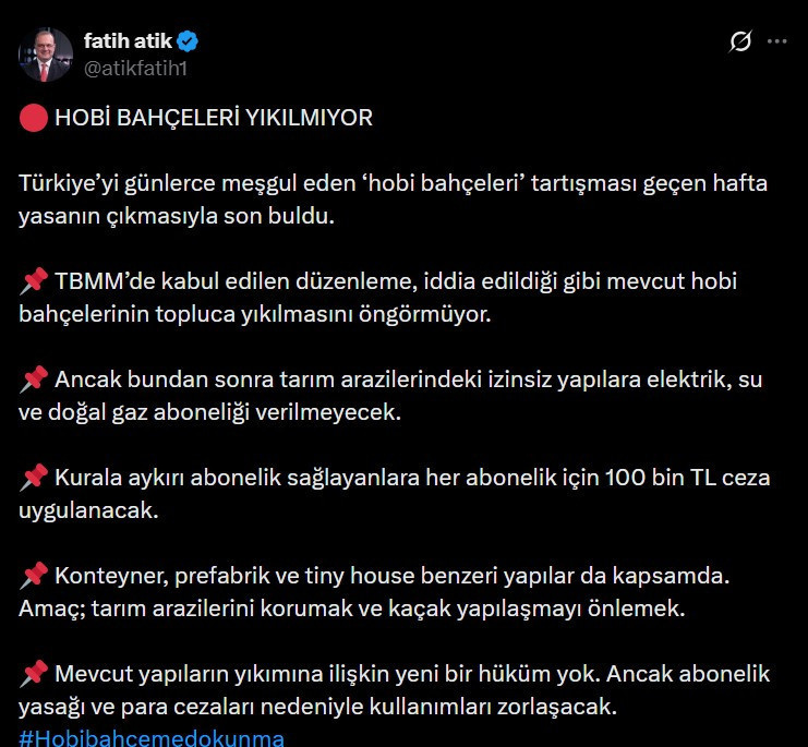 Hobi bahçesi düzenlemesinde Osman Gökçek'in dediği oldu - Resim : 1