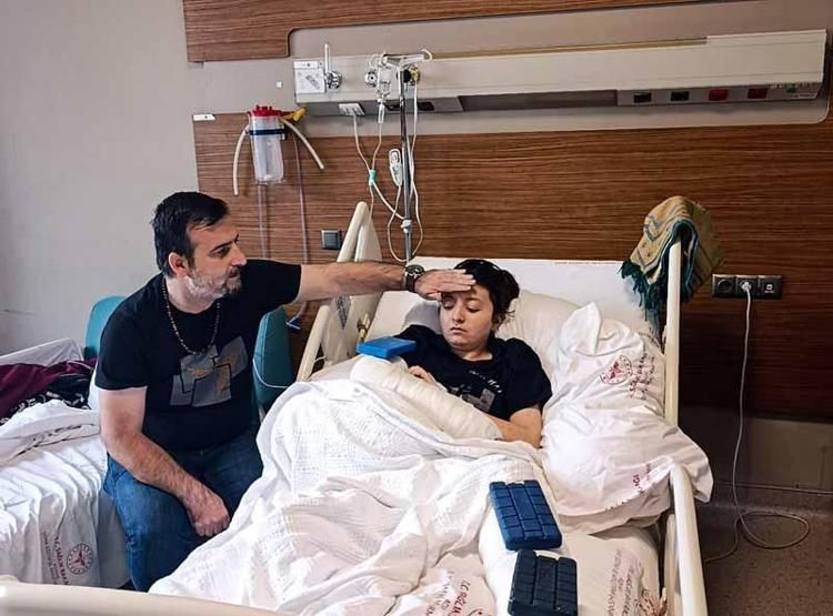 12. kattan düşüp ölümden döndü! Ecrin’in ilk isteği yürekleri dağladı - Fotoğraf: 5