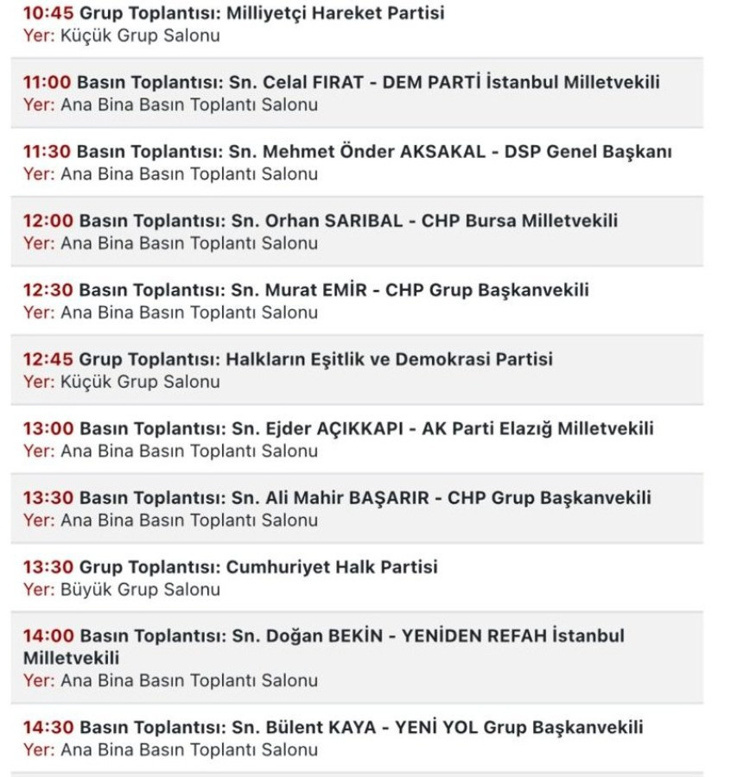 CHP'nin grup toplantısı Meclis ajandasına eklendi - Resim : 1