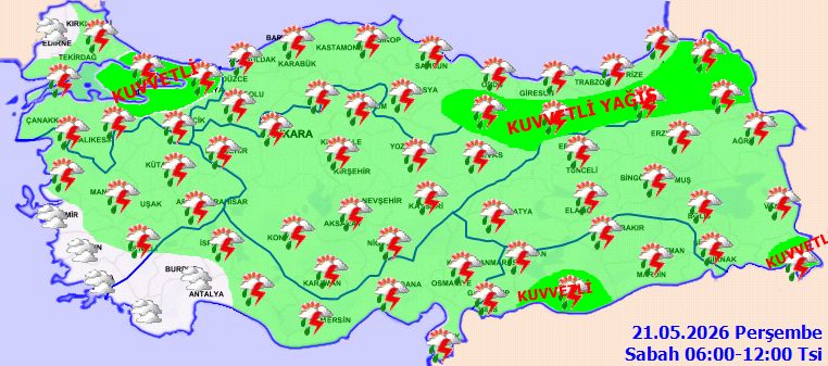 Gök gürleyecek şakır şakır sağanak yağacak: Yağmurdan nasibini almayan kalmayacak - Resim : 2