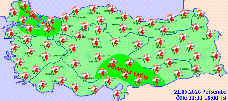 Gök gürleyecek şakır şakır sağanak yağacak: Yağmurdan nasibini almayan kalmayacak - Resim : 4