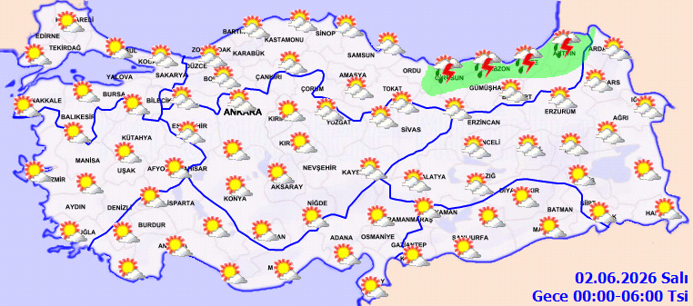 Yağış doğudan batıya uzanacak: İstanbul'u da içine alacak - Resim : 8