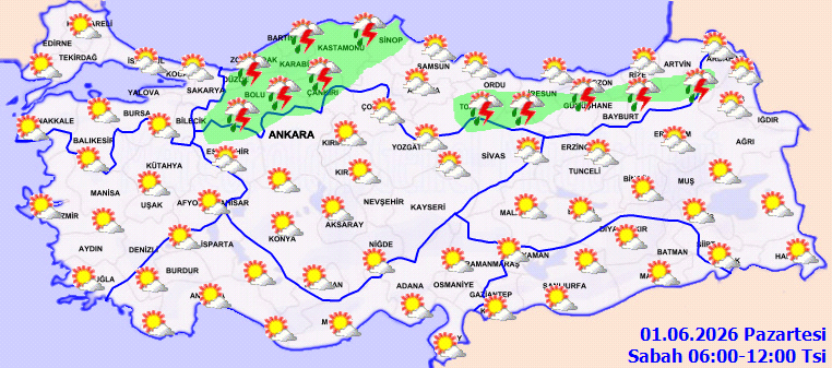 Yağış doğudan batıya uzanacak: İstanbul'u da içine alacak - Resim : 5