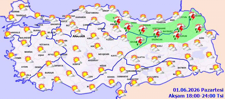 Yağış doğudan batıya uzanacak: İstanbul'u da içine alacak - Resim : 7