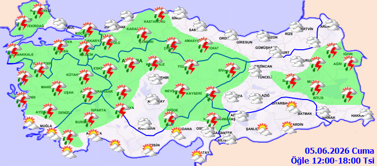 Sağanak İstanbul'un kapısını çalacak: Meteoroloji saat verdi - Resim : 4