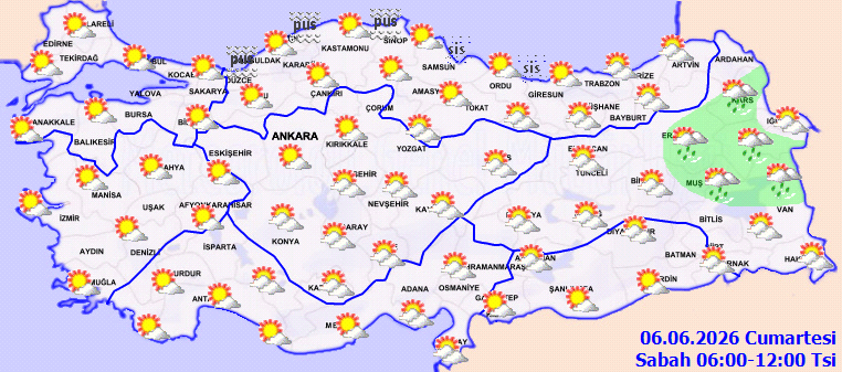 Meteoroloji yükselen sıcaklığa karşı serinletecek açıklamayı yaptı - Resim : 2