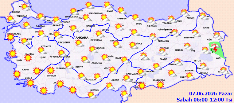 Meteorolojiden 'yaz geldi' dedirten pazar raporu - Resim : 1