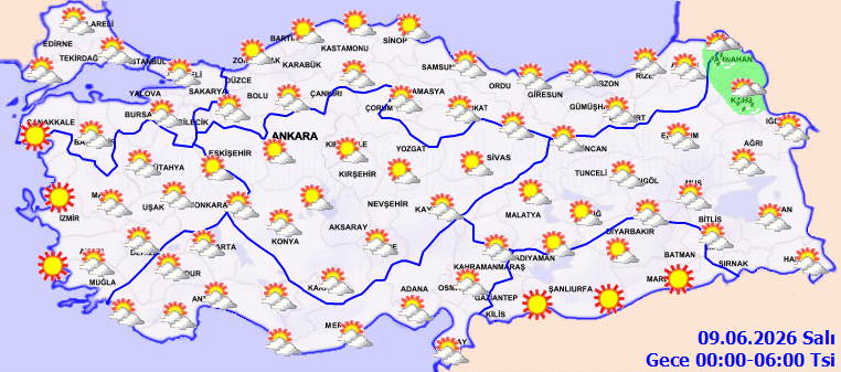 Meteoroloji kara haberi verdi: Şanslı illeri tek tek sıraladı - Resim : 6