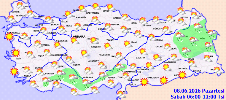Meteoroloji kara haberi verdi: Şanslı illeri tek tek sıraladı - Resim : 3