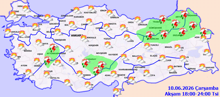 Meteoroloji tarihi açıkladı: Balkanlardan gelip 10 derece birden düşürecek - Resim : 4