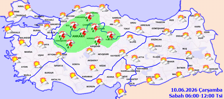 Meteoroloji tarihi açıkladı: Balkanlardan gelip 10 derece birden düşürecek - Resim : 2