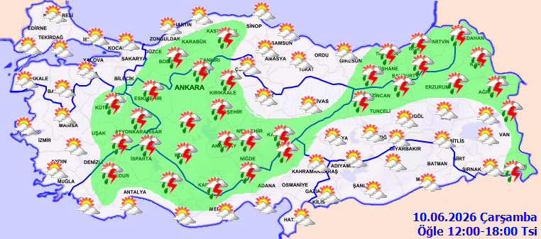 Meteoroloji tarihi açıkladı: Balkanlardan gelip 10 derece birden düşürecek - Resim : 3
