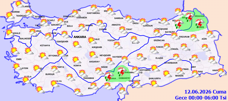 Meteoroloji tehlike hattını işaretledi: Fırtına kopacak kuvvetli yağacak - Resim : 7