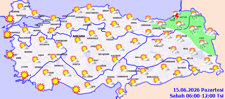 Balkan soğukları veda etti: Meteoroloji sıcaklıkların artacağı tarihi açıkladı - Resim : 1