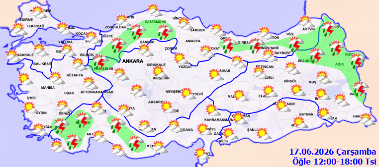 Fırtına öncesi sakin olacak: Sonra hızı 70 kilometreye çıkacak - Resim : 2