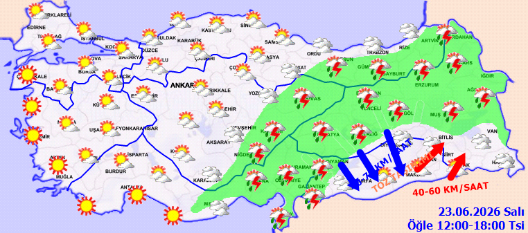 2 fırtına çarpışacak: Çamur olup yağacak! - Resim : 2