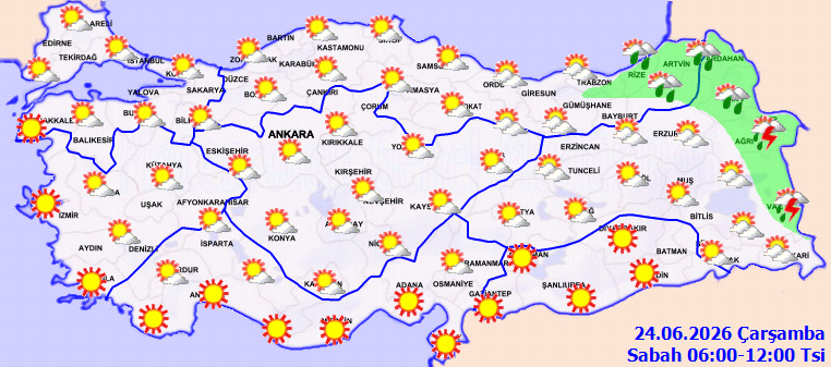 Meteoroloji haritası kızardı! 5 il sağanakla kurtardı - Resim : 3