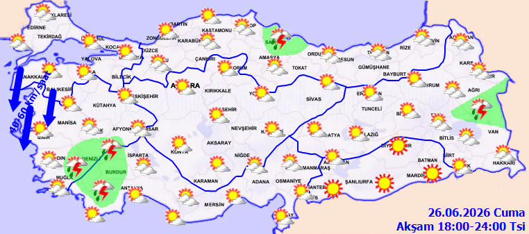 Meteoroloji uyardı! Fırtına 2 bölgede 60 kilometreyle başladı: 3 bölgeye yayılıp vites yükseltecek - Resim : 4