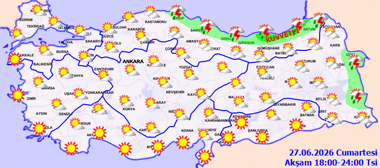 Meteoroloji açıkladı: Fırtına kuvvetli sağanak aşırı sıcak hepsi aynı günde olacak - Resim : 4