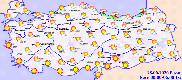Meteoroloji açıkladı: Fırtına kuvvetli sağanak aşırı sıcak hepsi aynı günde olacak - Resim : 5