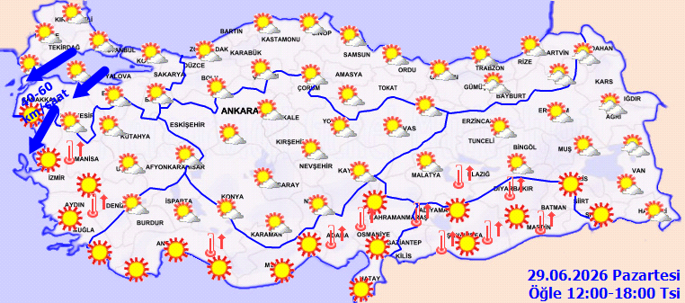 Yarın bugünü aratacak: Sıcaklık artışı beklenenden erken başladı - Resim : 2
