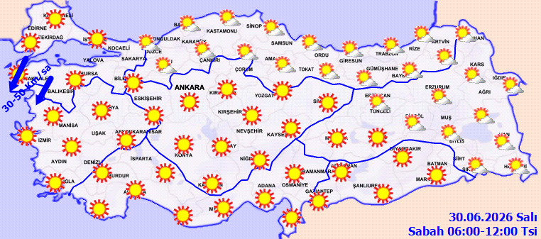 Aşırı sıcaklarda fırtına piyangosu 2 bölgede dar bir alana vurdu: Haritaya bakan yanıyor - Resim : 1