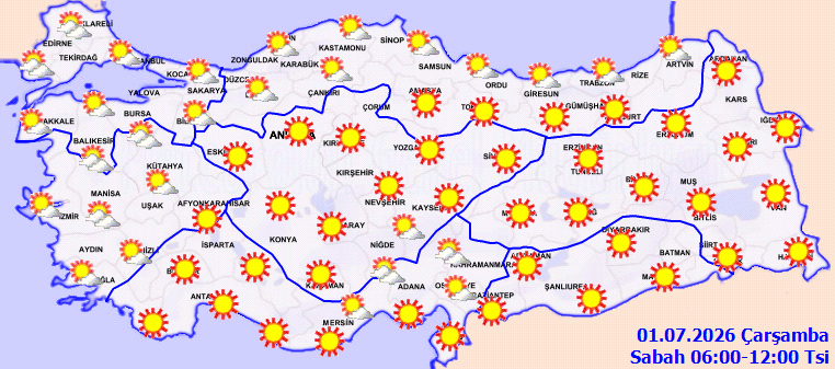Sıcaklık "biraz" azalacak sonra şakır şakır yağacak: Meteoroloji açıkladı - Resim : 1