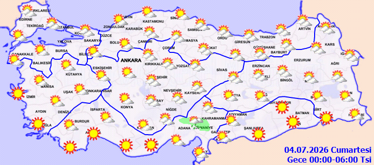 Meteoroloji il il saat saat açıkladı: Hafta sonu kopacak fırtına ve sağanak yağışın fragmanı olacak - Resim : 5