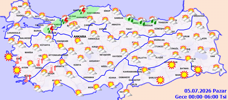 Hava saat saat dönecek! İstanbul dahil 4 ile sarı kodla sağanak 1 ile de fırtınaya uyarısı yapıldı - Resim : 7