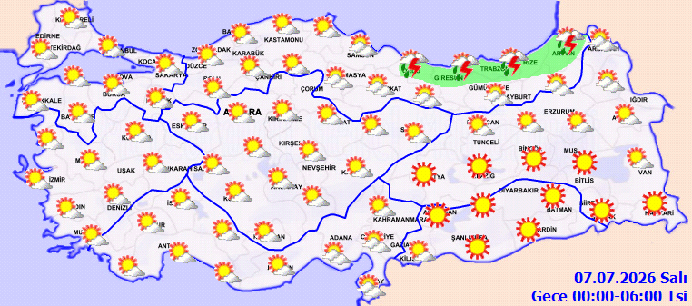 Kuvvetli yağış 4 bölgede etkili olacak: 4 ili sarı kodlu vuracak - Resim : 6