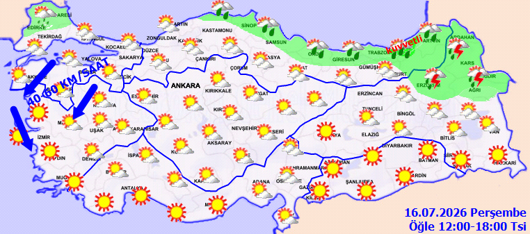 Meteoroloji hem uyardı hem rahatlattı: Sıcaklık zirve yaparken gelecek rahatlamayı açıkladı - Resim : 2