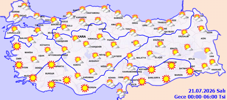 Meteoroloji uyardı: İstanbul Ankara ve İzmir dahil 24 il sıcaktan kavrulacak - Resim : 7