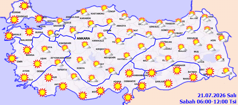 Meteoroloji kritik saatleri açıkladı: Sıcaklık zirve yapacak fırtına kıyıları vuracak - Resim : 1