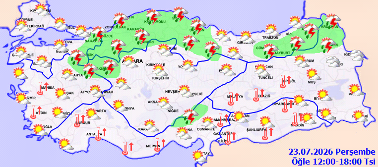 Meteoroloji yağış takvimini açıkladı: Çok kuvvetli sağanak geliyor! - Resim : 3