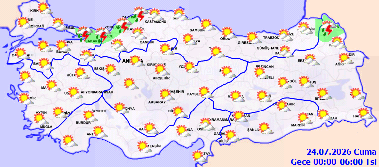 Meteoroloji yağış takvimini açıkladı: Çok kuvvetli sağanak geliyor! - Resim : 5