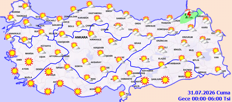 Fırtına dalga dalga vuracak! Hızı 80 kilometreye çıkacak: Meteoroloji saat saat uyardı - Fotoğraf: 11