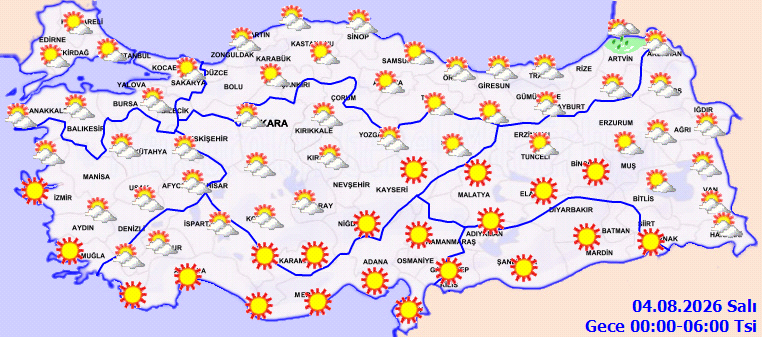 Nem çok esinti yok: Meteoroloji mevsim normalleri üzerine çıkacak sıcaklıkları açıkladı - Fotoğraf: 6