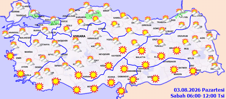 Nem çok esinti yok: Meteoroloji mevsim normalleri üzerine çıkacak sıcaklıkları açıkladı - Fotoğraf: 3